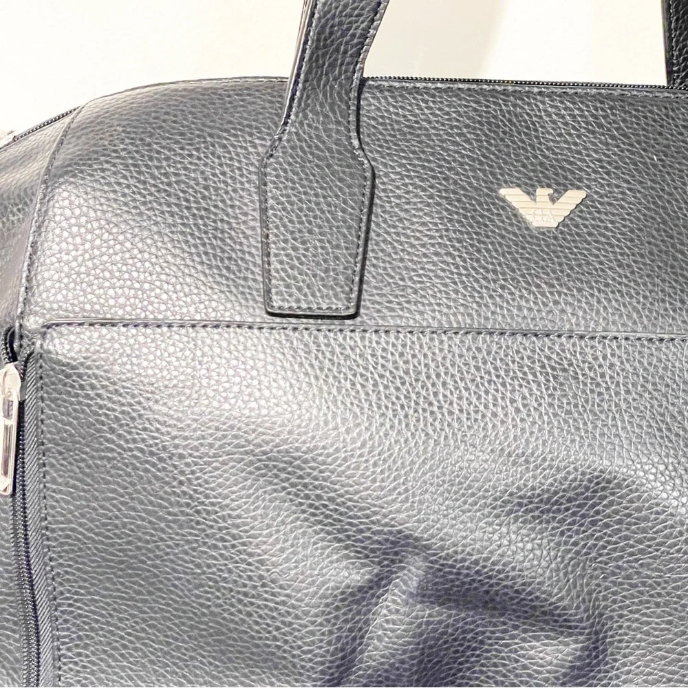 EMPORIO ARMANI‎ Baby Changing Bag in Dark Blue Travel Tote Carryon Shoulder Bag